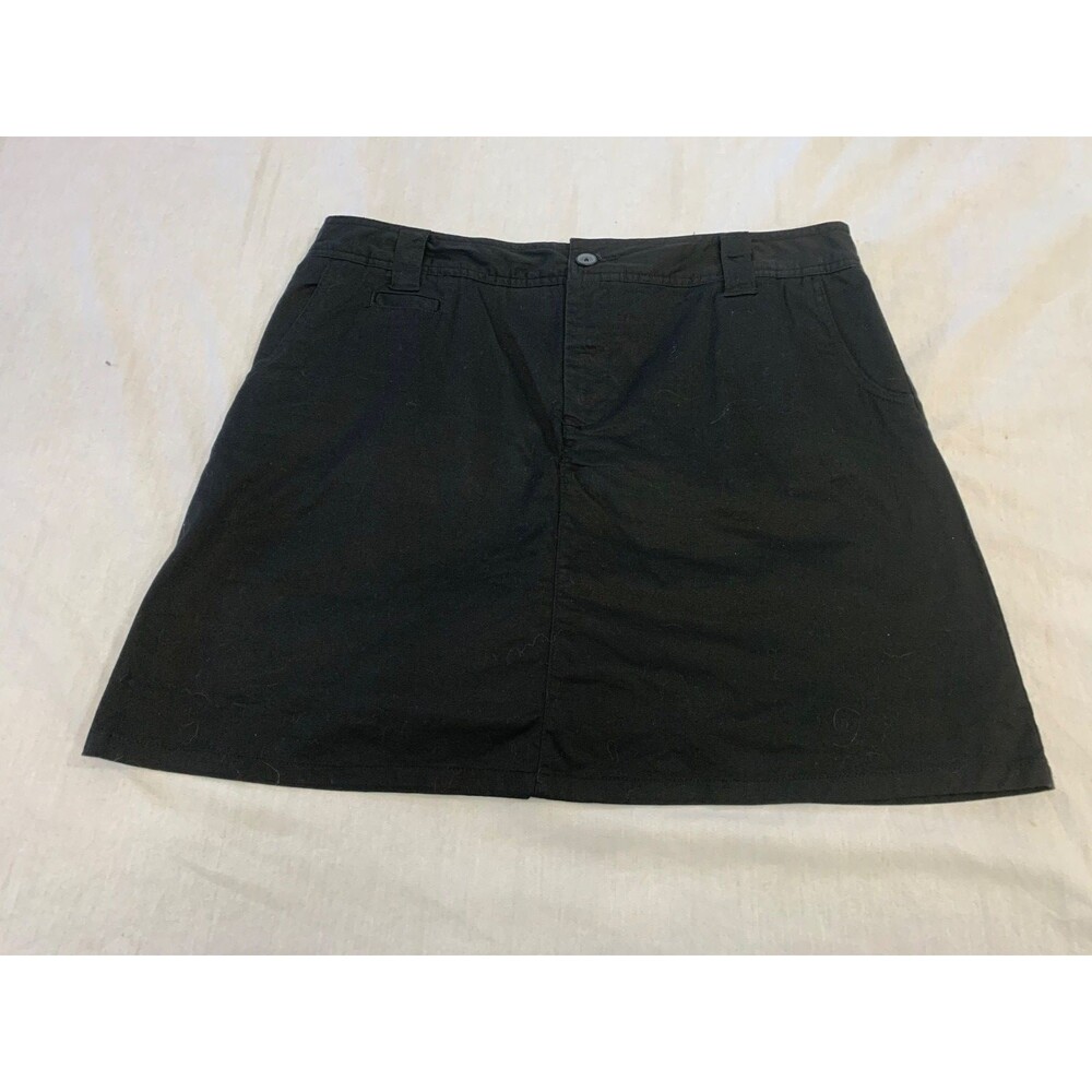 WHITE STAG STRETCH WOMENS SKIRT SKORT WITH BUILT SHORTS SIZE 14